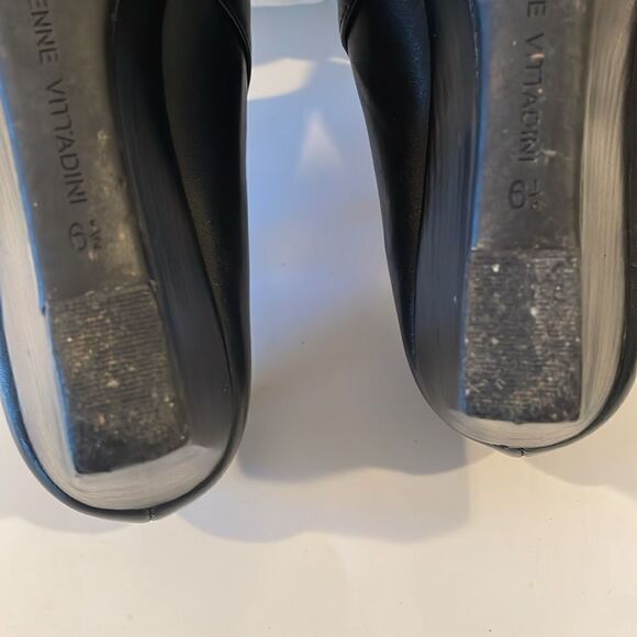 Adrienne Vittadini Black Wedge shoes Size 6.5 - Picture 12 of 12